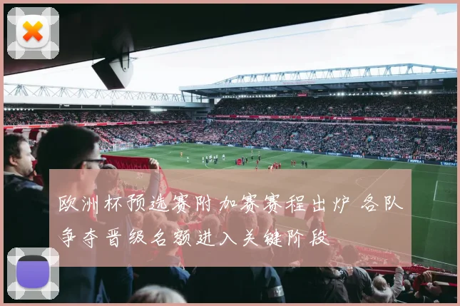 欧洲杯预选赛附加赛赛程出炉 各队争夺晋级名额进入关键阶段