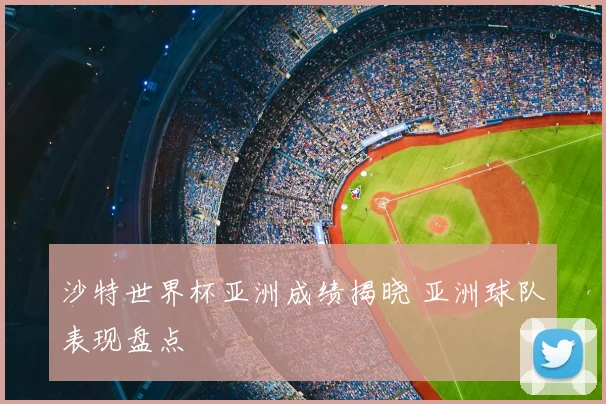 沙特世界杯亚洲成绩揭晓 亚洲球队表现盘点