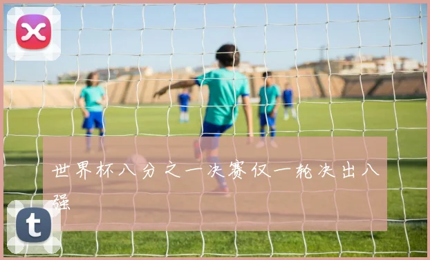 世界杯八分之一决赛仅一轮决出八强